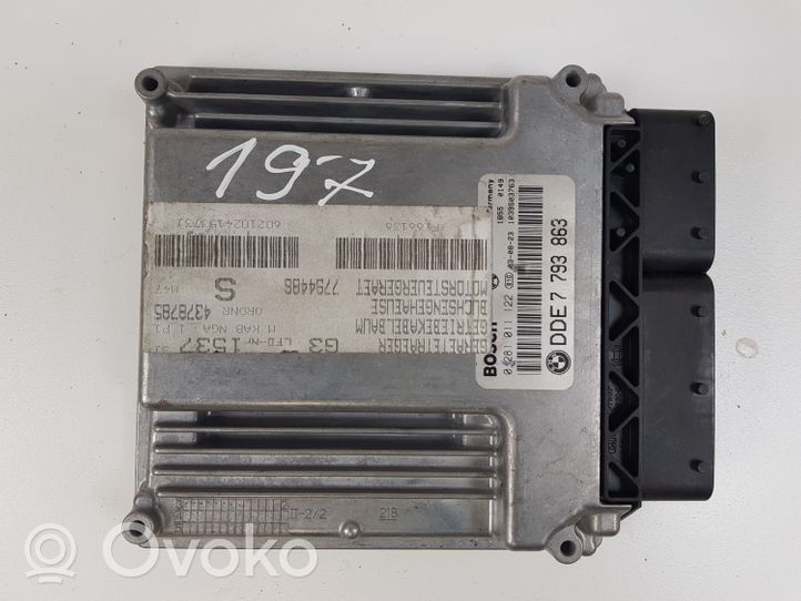 BMW 3 E46 Sterownik / Moduł ECU 