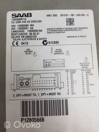 Saab 9-3 Ver2 Unité / module navigation GPS 