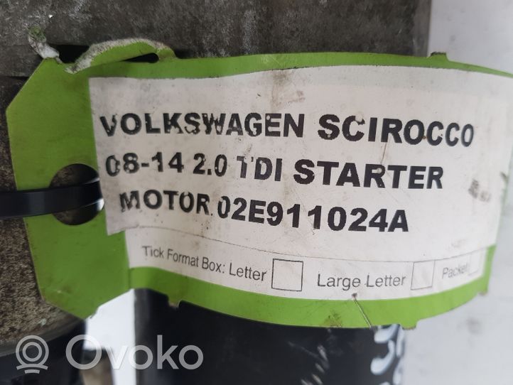 Volkswagen Scirocco Démarreur 