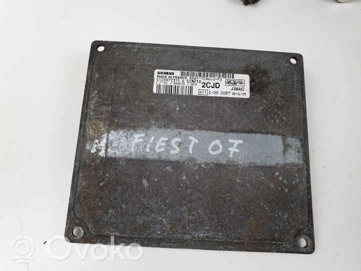 Ford Fiesta Komputer / Sterownik ECU i komplet kluczy 