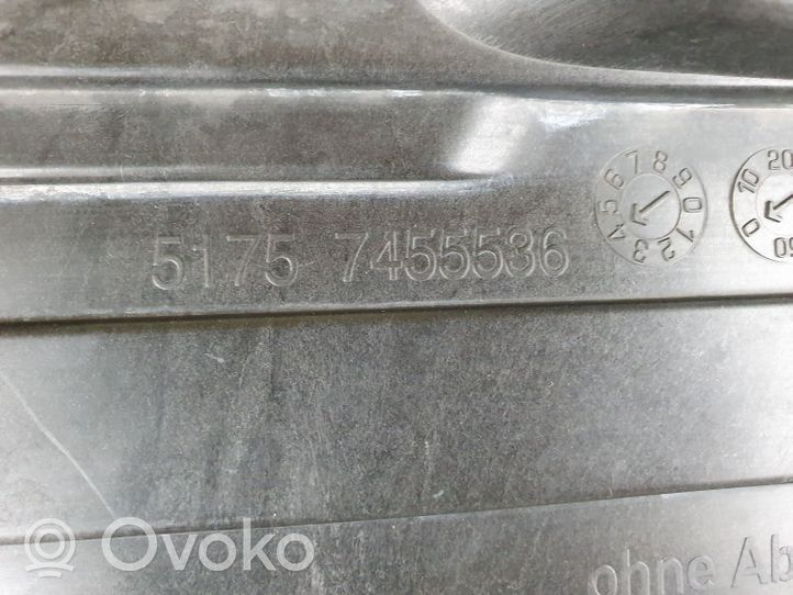 BMW 5 G30 G31 Osłona tylna podwozia 7340172