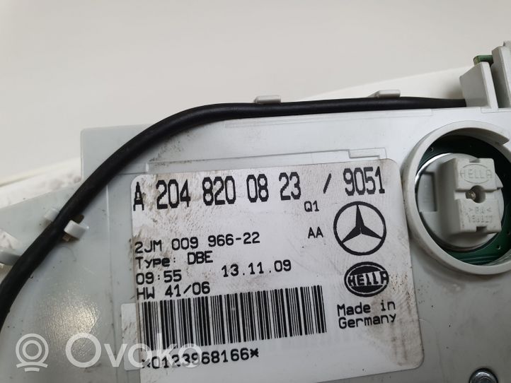 Mercedes-Benz E C207 W207 Światło fotela przedniego 