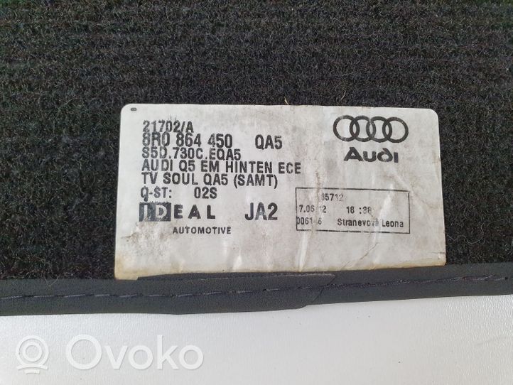 Audi Q5 SQ5 Kilimėlių komplektas 8R0864450