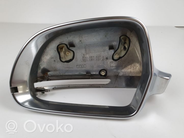 Audi A4 S4 B8 8K Spoguļa plastmasas dekoratīvā apdare 8T0857527A