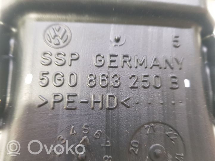 Volkswagen Golf VII Ohjaamon sisäilman ilmakanava 
