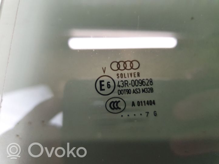 Audi A6 S6 C6 4F Rear door window glass 