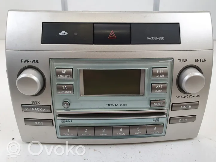 Toyota Corolla Verso AR10 Radio/CD/DVD/GPS-pääyksikkö 