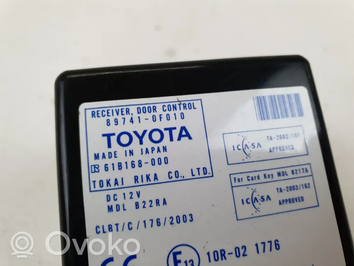 Toyota Corolla Verso AR10 Unité de commande module de porte 