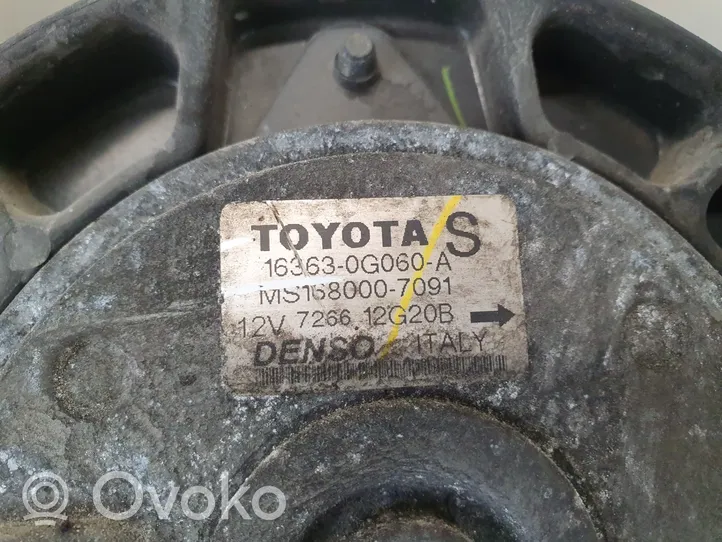Toyota Corolla Verso AR10 Elektryczny wentylator chłodnicy 163630G060