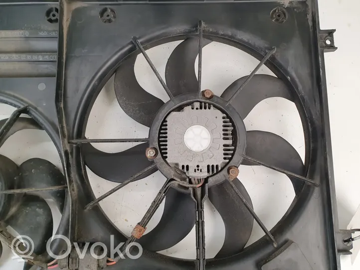 Volkswagen PASSAT B6 Electric radiator cooling fan 