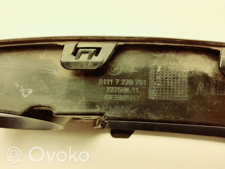 BMW 3 F30 F35 F31 Listwa dolna zderzaka tylnego 51117279701