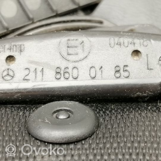 Mercedes-Benz E W211 Ceinture de sécurité avant A2118600185