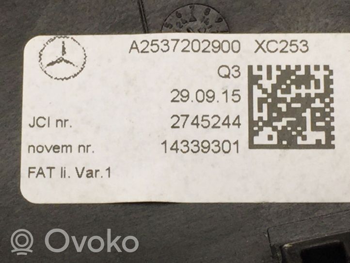 Mercedes-Benz GLC X253 C253 Copertura altoparlante della portiera anteriore A2537202900