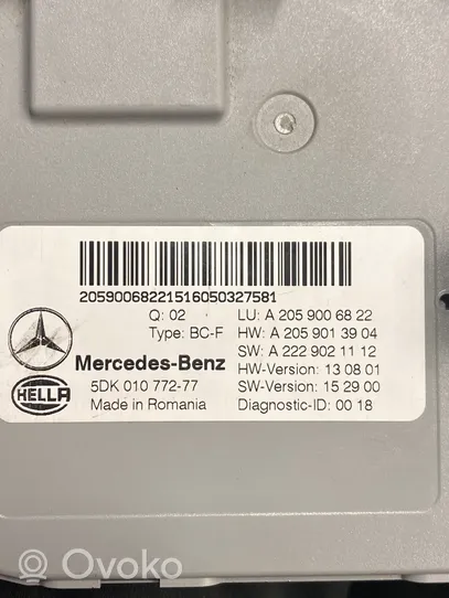 Mercedes-Benz GLE (W166 - C292) Komforto modulis A2059006822