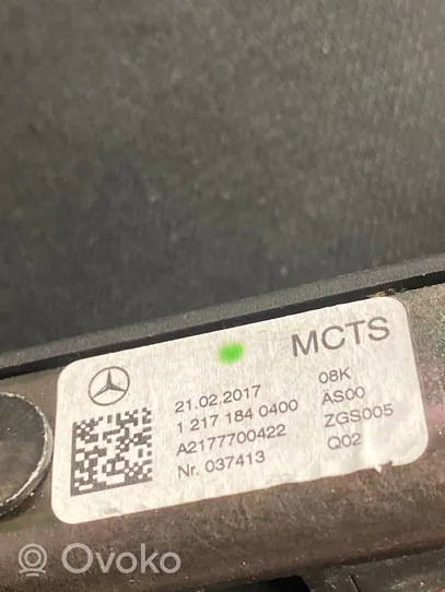 Mercedes-Benz C W205 Avattavan katon lukituksen vastakappale A2177700422