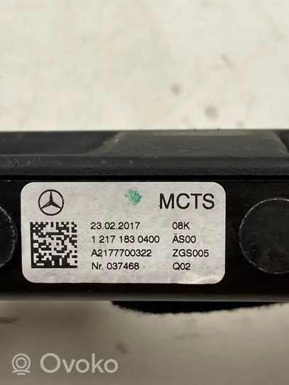 Mercedes-Benz C W205 Loquet serrure de toit convertible A2177700322