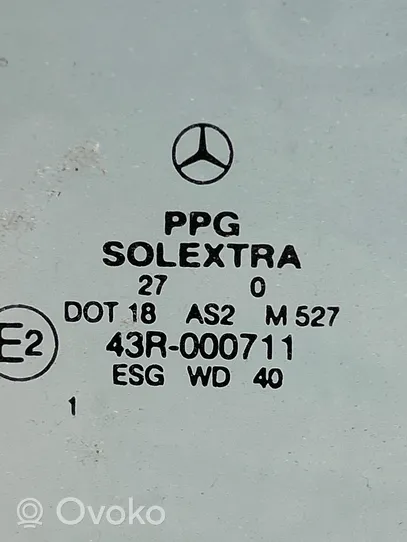 Mercedes-Benz E W210 Etuoven ikkunalasi, neliovinen malli 43R000711