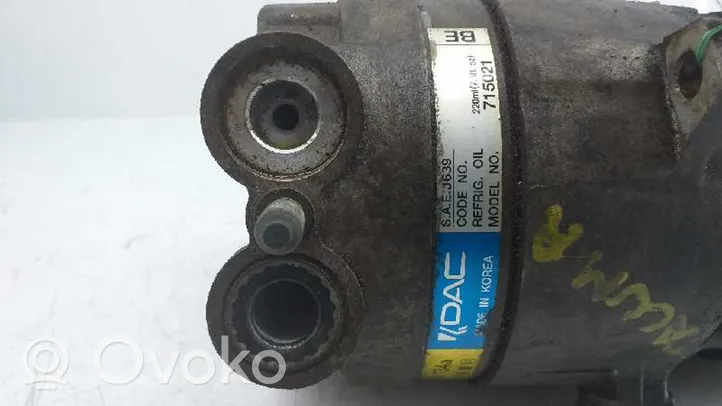 Daewoo Tacuma Ilmastointilaitteen kompressorin pumppu (A/C) 715021