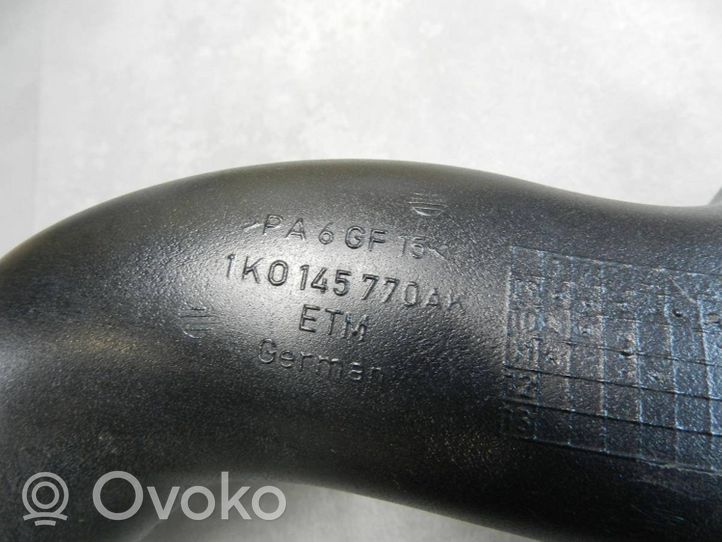 Volkswagen Eos Wąż / Rura intercoolera 1K0145770AK