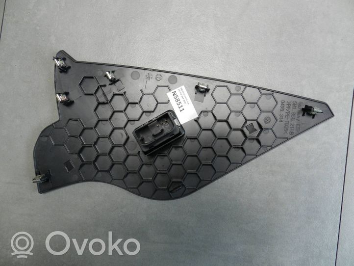 Volkswagen Golf VIII Rivestimento pannello inferiore del cruscotto 5H1858218B