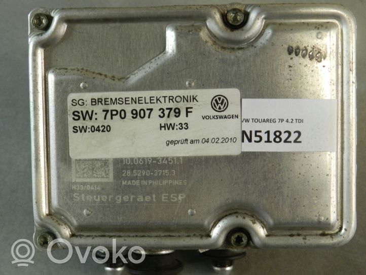 Volkswagen Touareg II Pompe ABS 7P0614517C