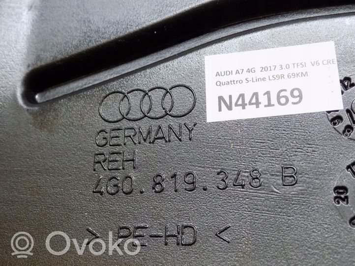 Audi A7 S7 4G Ohjaamon sisäilman ilmakanava 4G0819348B