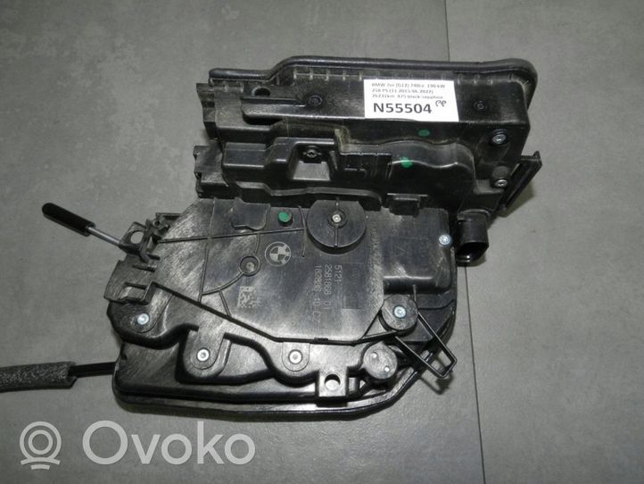 BMW 7 G11 G12 Zamek drzwi przednich 2581868