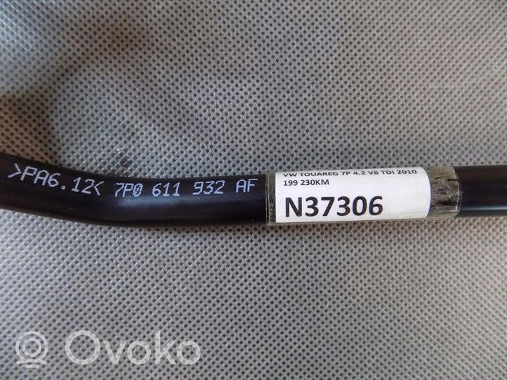 Volkswagen Touareg II Vakuumo vamzdelis (-ai)/ žarna (-os) 7P0611932AF