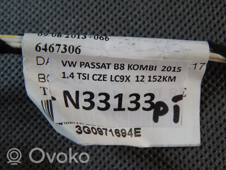 Volkswagen PASSAT B8 Takaoven johtosarja 3G0971694E