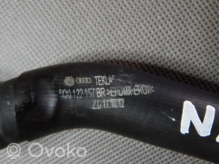 Volkswagen Golf Sportsvan Moottorin vesijäähdytyksen putki/letku 5Q0122157BR