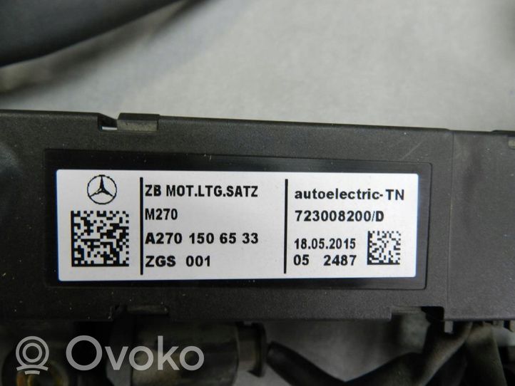 Mercedes-Benz A W176 Faisceau de câblage pour moteur A2700104202