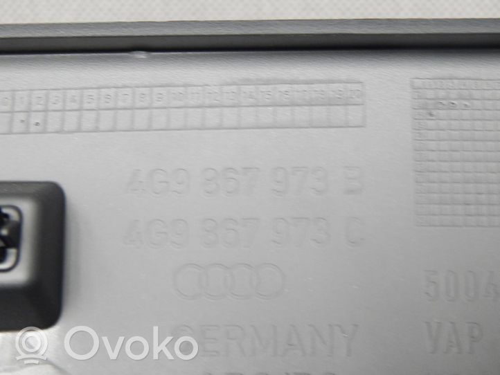 Audi A6 Allroad C7 Takaluukun/tavaratilan ylempi verhoilu 4G9867973B