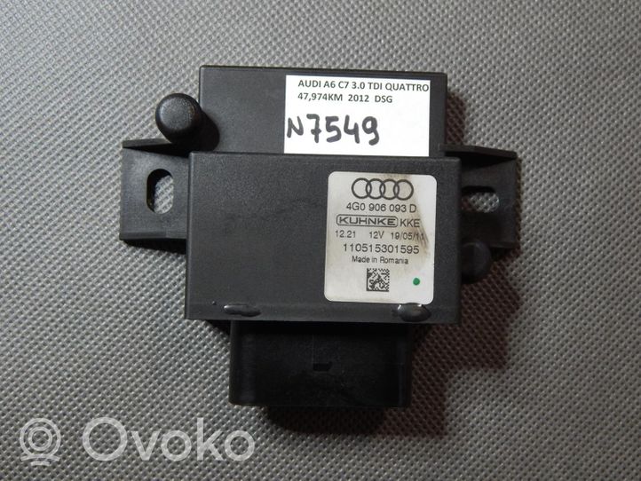 Audi A6 S6 C7 4G Centralina/modulo pompa dell’impianto di iniezione 4G0906093D