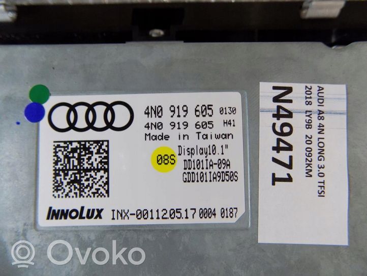 Audi A8 S8 D5 Monitor/display/piccolo schermo 4N0919605