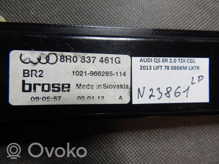 Audi Q5 SQ5 Etuoven ikkunan nostin moottorilla 8R0837461G