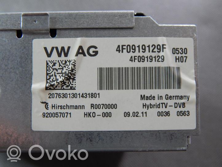 Audi A4 S4 B8 8K Video control module 4F0919129F