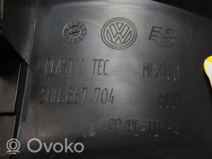 Volkswagen Tiguan Allspace Takaluukun/tavaratilan sivuverhoilu 5NN867704