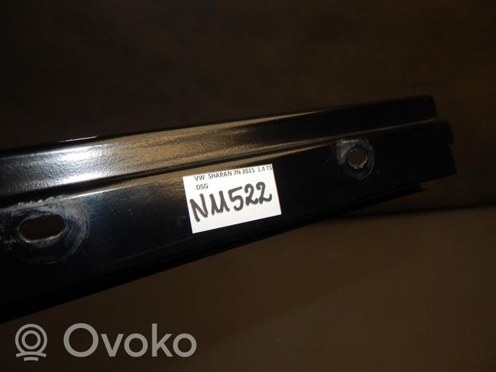 Volkswagen Sharan Sliding door upper top rail 7N0843872F