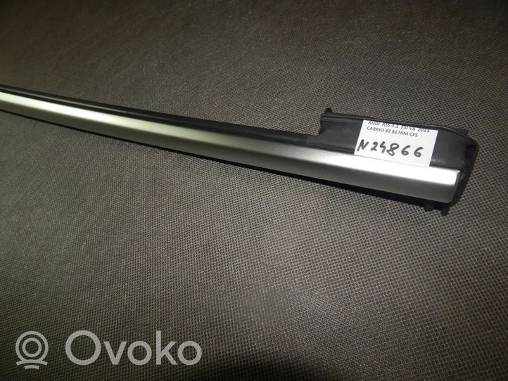 Audi RS5 Front door glass trim molding 8F0853763E