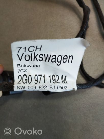 Volkswagen Polo VI AW Wiązka przewodów klapy tylnej / bagażnika 2G0971192M