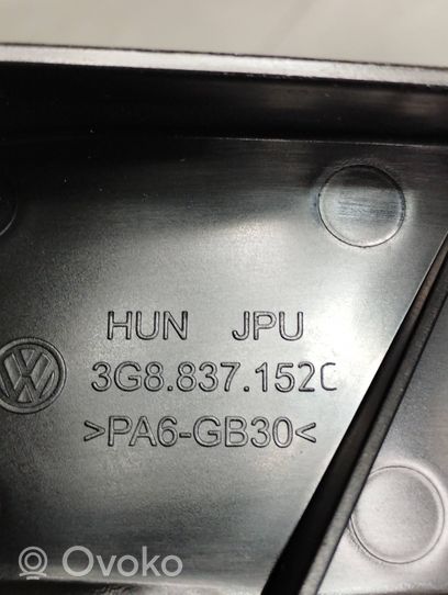 Volkswagen Arteon Muu sisätilojen osa 3G8837152C