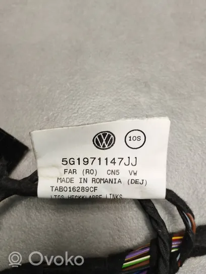 Volkswagen Golf VII Wiązka przewodów klapy tylnej / bagażnika 5G1971147JJ