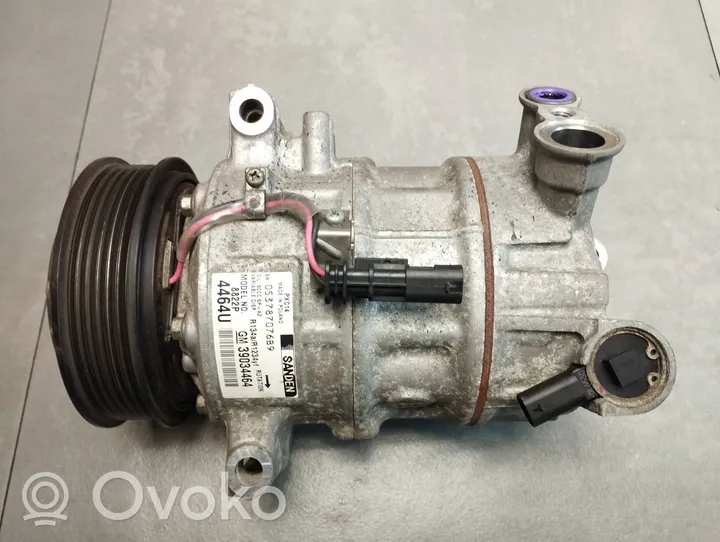 Opel Insignia A Ilmastointilaitteen kompressorin pumppu (A/C) 39034464