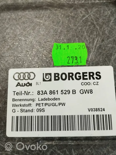 Audi Q3 F3 Wykładzina podłogowa bagażnika 83A861529B