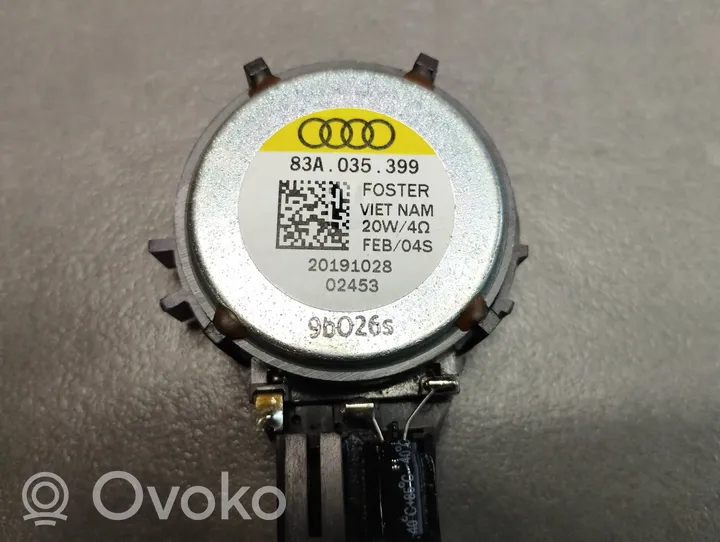 Audi Q3 F3 Paneelikaiutin 83A035399