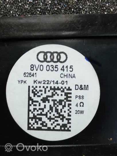 Audi A3 S3 8V Głośnik wysokotonowy drzwi przednich 8V0035415