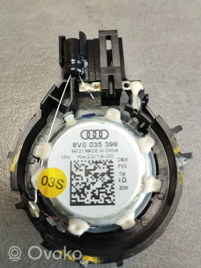 Audi A3 S3 8V Takaoven kaiutin 8V0035399