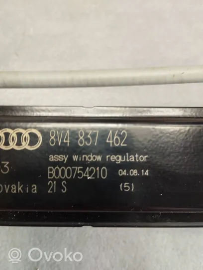 Audi A3 S3 8V Elektryczny podnośnik szyby drzwi przednich 8V4837462