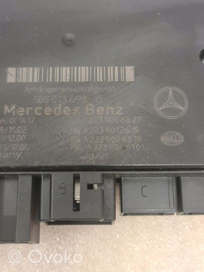 Mercedes-Benz C W206 Module de contrôle crochet de remorque A2239006827