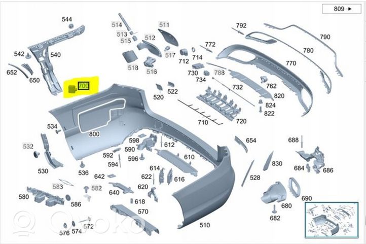 Mercedes-Benz C W205 Katvealueen hallinnan moduuli A0009055211